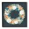 Stupell Industries Starfish and Nautical Sea Shell Wreath, 12" x 12"